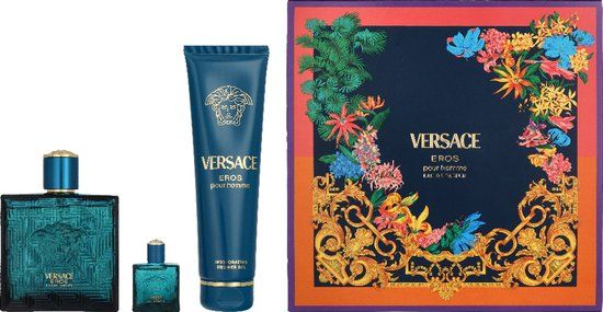 Versace Eros Pour Homme Giftset edp 100ml + 5ml + showergel 150ml