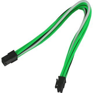 Nanoxia NX8PE3EGWS - PC Case - Green, White, Black
