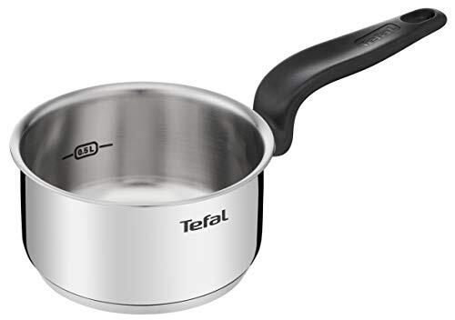 Tefal Primary E3082704 Kookpan, 14 cm/1,5 l, roestvrij staal, hoogwaardig, inductie, stoven, koken, recepten