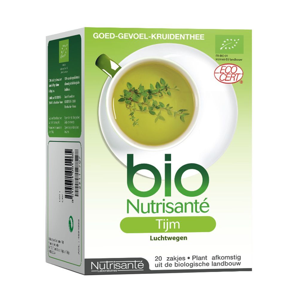 Infusie Bio Tijm 20 zakjes