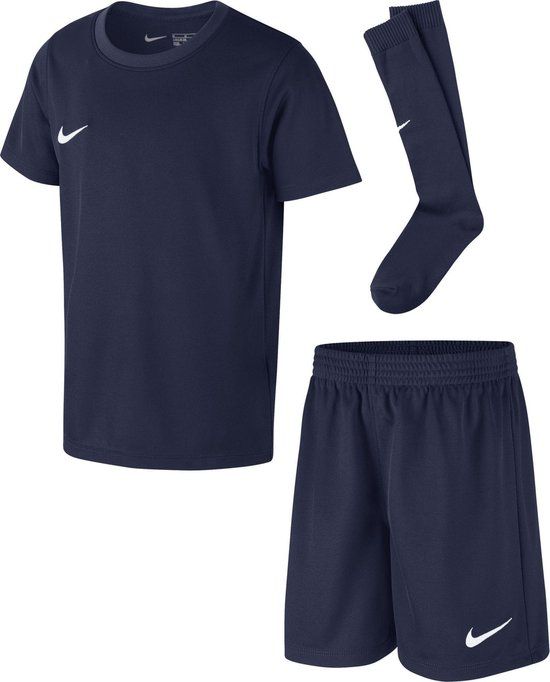 Nike Park Voetbaltenue Korte Mouw Kinderen - Marine - Maat 110/116