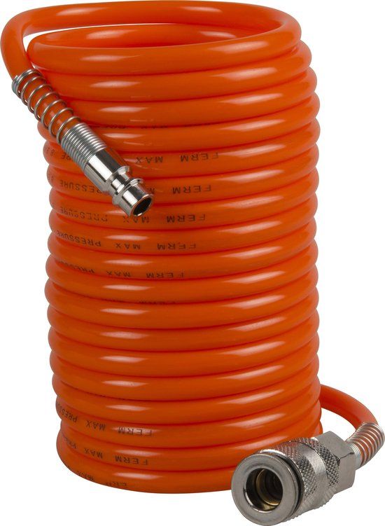 FERM ATA1026 - Spiraalslang - 5 meter - Orion - Snelkoppeling