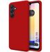 Tumundosmartphone Hoesjes van vloeibare siliconen, zeer zacht voor Samsung Galaxy A25 5G, rood