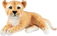 BRUBAKER Leeuw Knuffeldier, 30 cm, Pluche, Licht Bruin