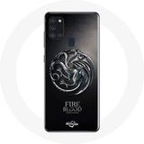 Maniacase Etui voor Samsung Galaxy A21S Game Of Thrones Targaryen van vuur en bloed