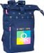 2141 Benetton Cool Rugzak Marineblauw 15.6 inch