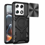 Techsuit Hoesje geschikt voor Motorola Signature - CamGuard Pro Back Cover - Noir