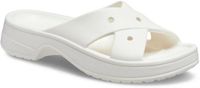 Crocs Dames Cross Strap Sandalen Chalk 41-42