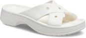 Crocs Dames Cross Strap Sandalen Chalk 41-42