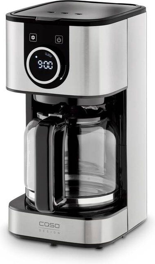 CASO Germany Selection C 10 Thermo Koffiezetapparaat - 1,2 L - Zwart/Zilver