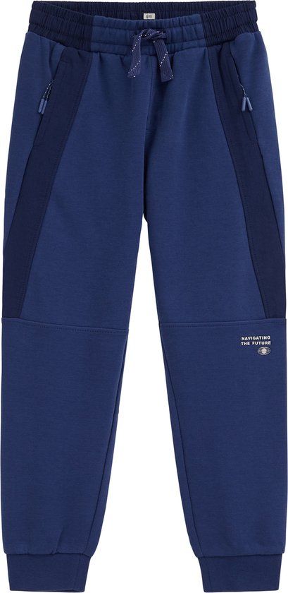 WE Fashion Jongens joggingbroek met print en ritszakken
