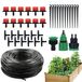 Système d'irrigation de jardin avec tuyau de 10 mètres et raccord rapide