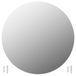 Miroir mural rond de 50 cm pour intérieur élégant