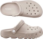 Holster Sundrifter Vegan Clogs Podologisch Voetbed Waterproof Bruin Maat 41