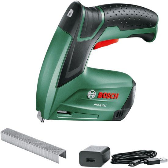 Bosch PTK 3,6 LI Accutacker - Incl. 1000 Nietjes