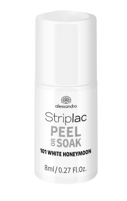Alessandro Striplac Peel or Soak White Honeymoon - 8ml - 48-101