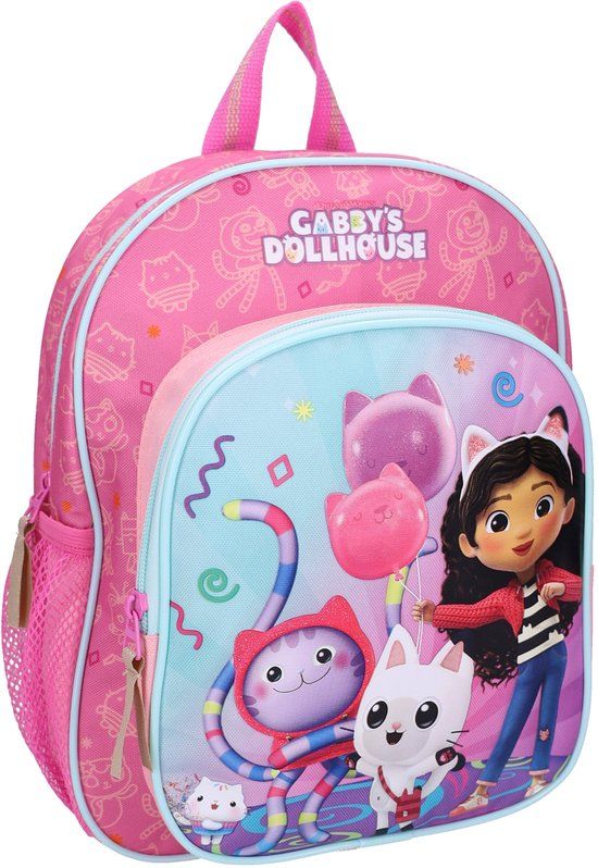 Gabby's Poppenhuis Gabby's Dollhouse Rugzak The Party Starts Meow - Roze