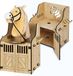 Hoofly® Hobby Horse Stall wandhouder voor 1 stokpaard