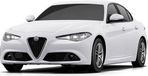 Bburago Alfa Romeo Giulia - Modelauto - Schaal 1:43 - Wit