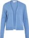 VILA gebreid vest VILOLLO Open XS Katoen Regular Fit V-hals Lange mouw Effen Casual Vrouwen