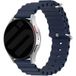 Strap-it Samsung Bracelet Océan Samsung Galaxy Watch 46mm (bleu foncé)