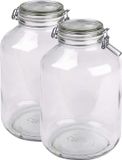 Merkloos Weckpotten, 9 cl, set van 6 stuks