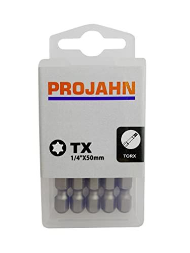 Projahn Schroevendraaier-inzetstukken T25 - 10 stuks - 50 mm - 2834-10