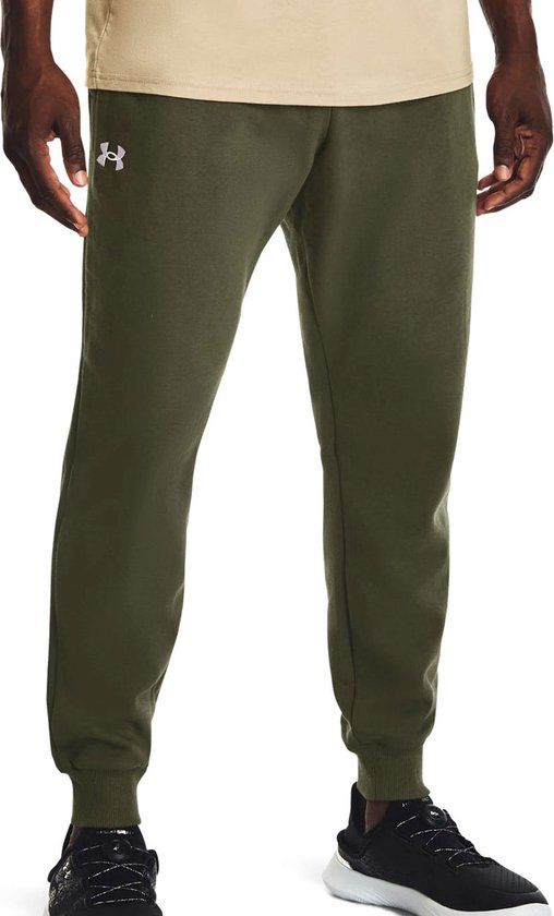Under Armour Rival Fleece Joggingbroek Heren - Groen - Maat S
