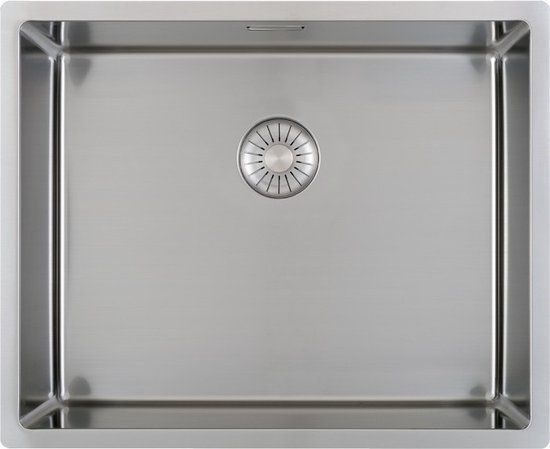 Caressi CAPP50R10 RVS Spoelbak - Design - Rechthoek - 40x50 cm