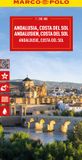 Andalousie, Marco Polo Maps Andalusia, Costa del Sol, Seville, Cordoba, Granada Marco Polo Map