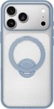 OtterBox Symmetry Hoesje Geschikt voor Apple iPhone 18 Pro Max / 17 Pro Max | Back Cover | Compatibel met MagSafe / Qi2 | 360° Draaibare Ring Standaard | Camera Control | Duurzaam | Transparant Blauw