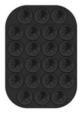 Celly FIXSQUAREBK Passieve houder Mobiele telefoon/Smartphone Zwart