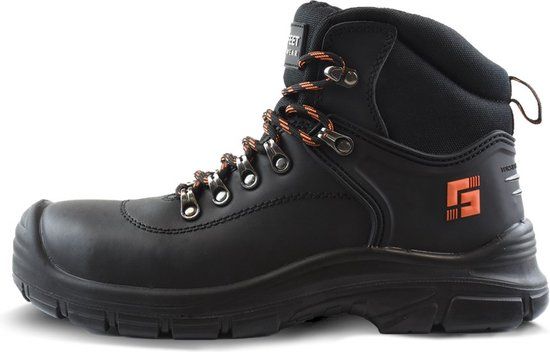 Safeet Builder S3 Veiligheidsschoen Hoog Zwart Maat 47