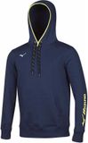 Mizuno Hoodie Blauw S Man