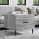 Prolenta Maison Exclusive - Salontafel, grijze Sonoma-kleur, 49 x 50 x 40 cm, materiaal: houtvezel