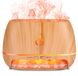 Diffuseur d'arômes effet flamme - 250 ml - 7 couleurs - Arrêt automatique sans eau