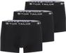 Tom Tailor - Korte boxershorts in een set van 3 - Maat S/4 - black-black-black