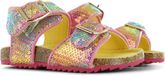 Go Banana's Sandaal – Rainbow - Sandalen Kind - Meisjes - Rainbow - Pailletten - Maat 25