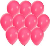 Bellatio Decorations ballonnen - 60 pièces - rose - 27 cm