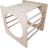 Monkey-Gym KlapperSpecht Klimdriehoek van hout voor kinderen | Montessori speelplaats | Klimblokken | Klimmuur