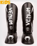 Venum Challenger Kids Scheenbeschermers Zwart Wit - M