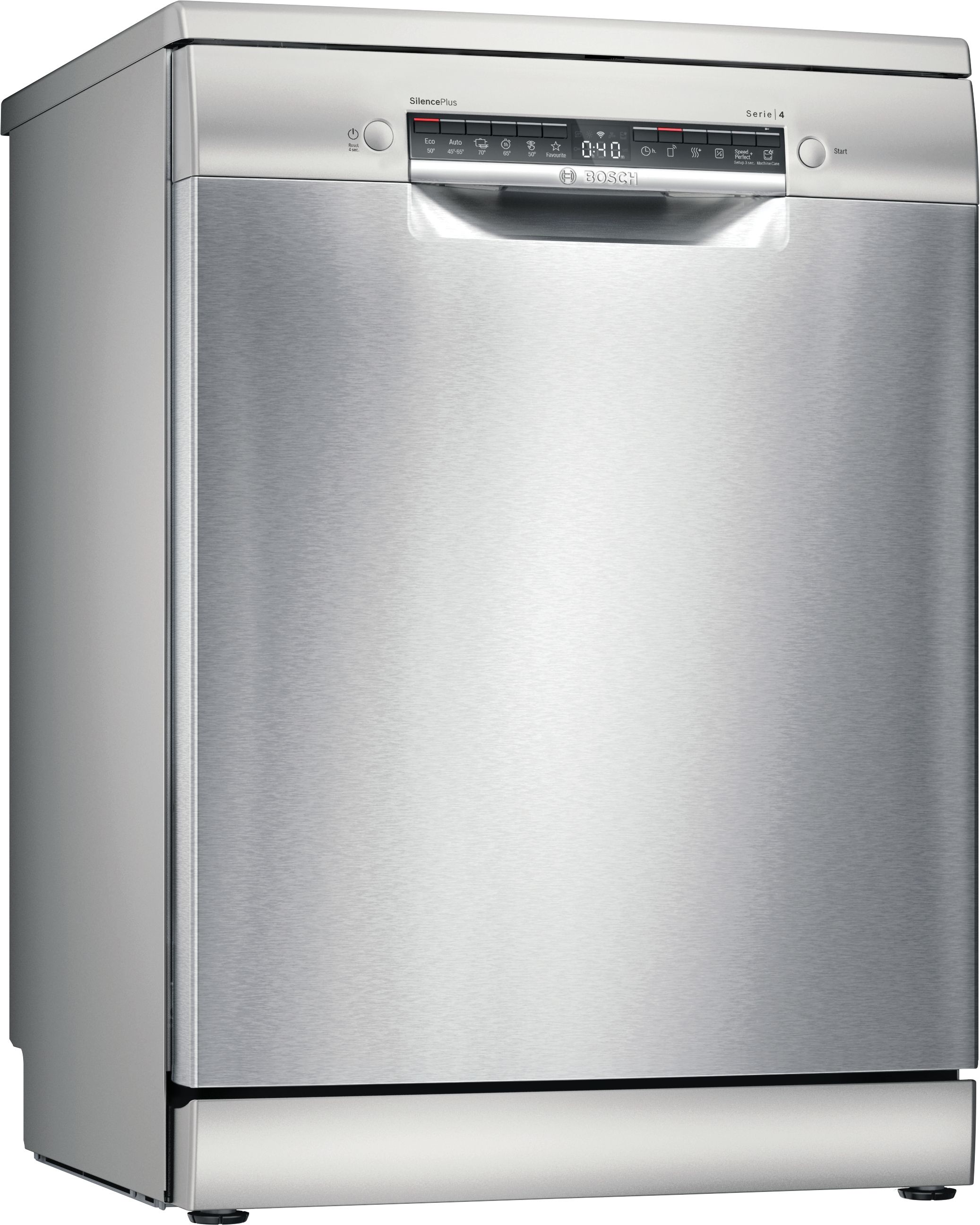 Bosch Serie 4 SMS4HMI06E - Vrijstaande Vaatwasser - 14 Couverts - D - RVS