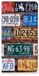 B2Ctelecom Samsung Galaxy S24 Book Case Kunstleer/Siliconen/TPU met Kentekenplaten opdruk
