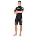 Mares Ultra Skin T-shirt à manches courtes pour hommes, noir, L