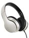 Merkloos Koptelefoon oortelefoon - Bedrade stereo on-ear - 1,45 m - Met microfoon - Zwart - Voor telefoon, tablet en mp3