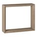 Henn&Hart Console Table, Weathered Gray, 36" Wide