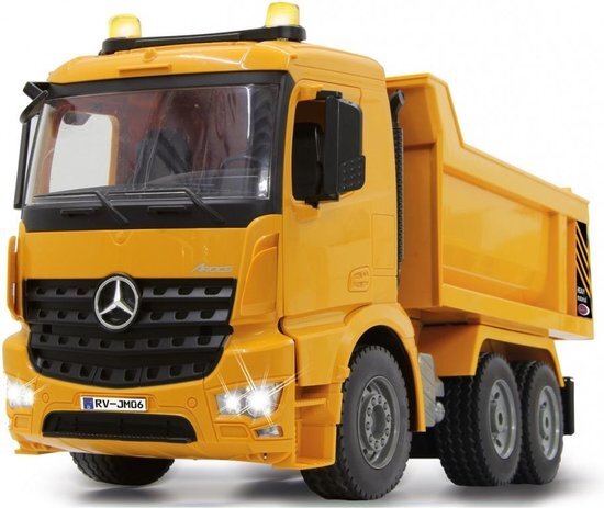 Jamara Kiepwagen Arocs 1:20 RC functiemodel voor beginners Bouwvoertuig