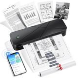 Merkloos Mobiele thermische printer A4 - Bluetooth - 300 dpi - Draagbaar