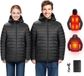 VEVOR Verwarmde Jas voor Dames, Softshell Elektrische Jas, Winddicht, Lichtgewicht, Zwart, L