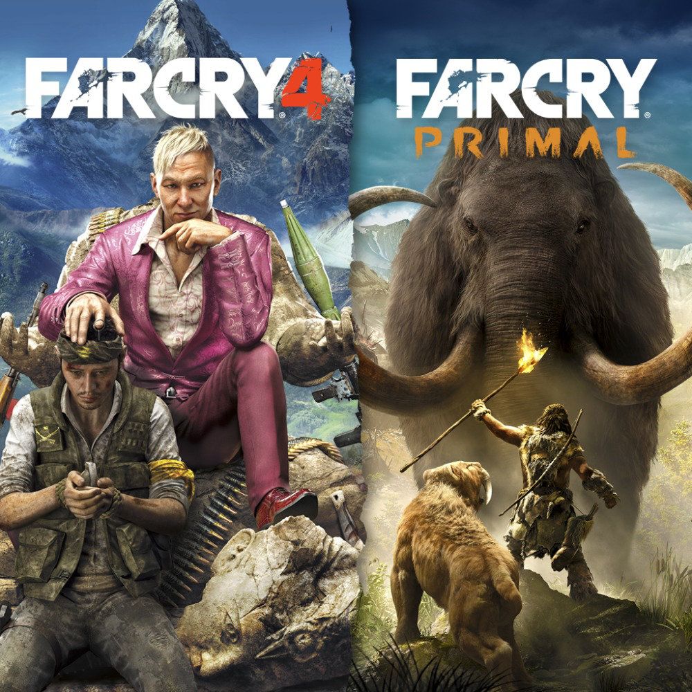Ubisoft Far Cry Primal + Far Cry 4 Double Pack - PlayStation 4 - Shooter - 18+